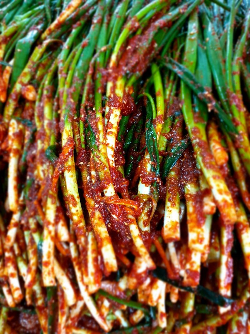 새움푸드님의 장터 판매 상품 [직접 농사지은 쪽파김치] 첨부 사진