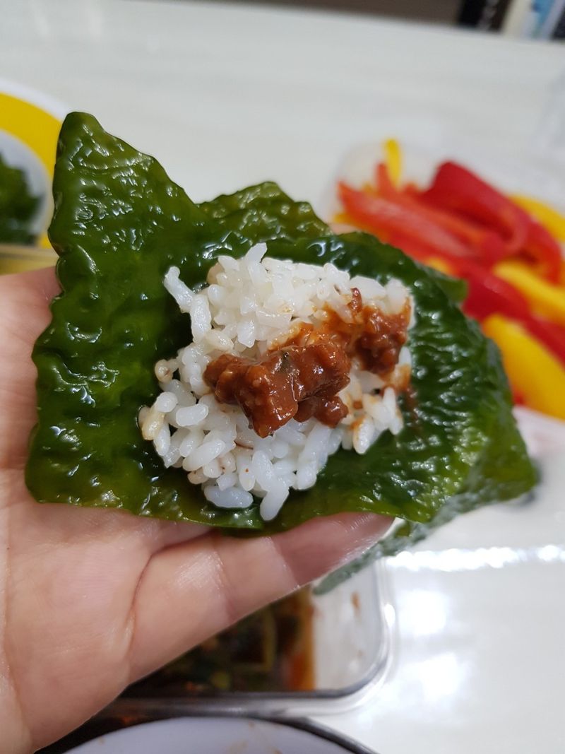 하라파파님의 장터 판매 상품 [제주 비양도 생돌미역 3키로 20인분] 첨부 사진