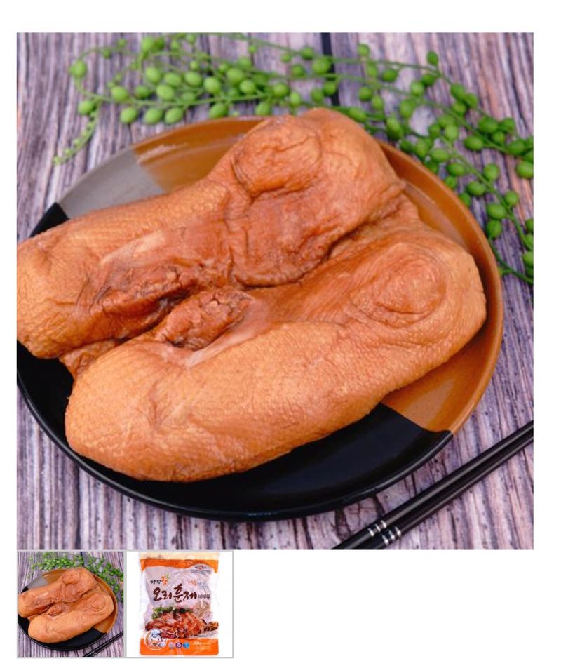 오상일님의 장터 판매 상품 [오리고기 2.2kg&오리훈제1kg&산삼배양근] 첨부 사진