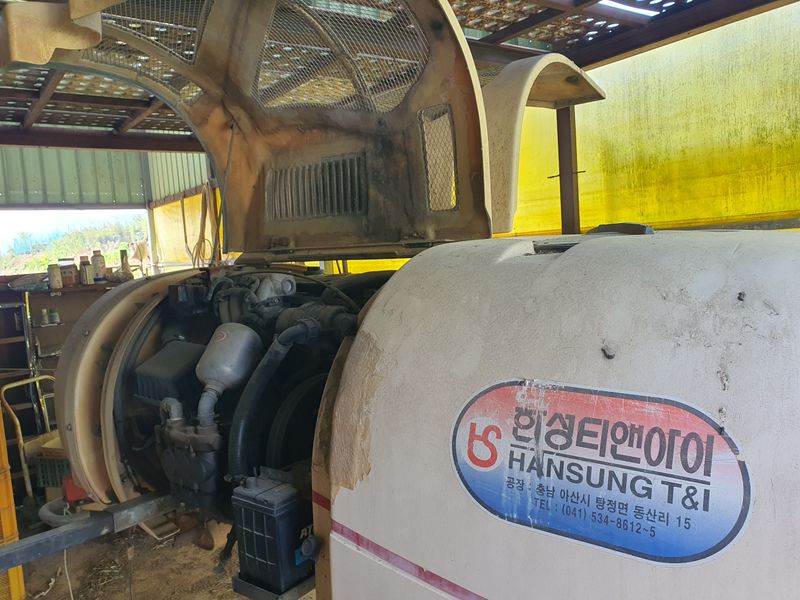 팜모닝회원 김광수님의 장터 판매 상품 [한성ss기 500리터 바퀴형  과수원농약치는 기계] 첨부 사진