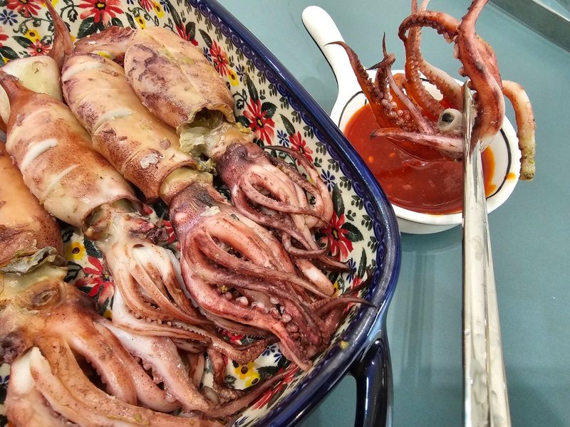 장터 상품 [동해안 총알오징어 통찜 무침 구이] 썸네일