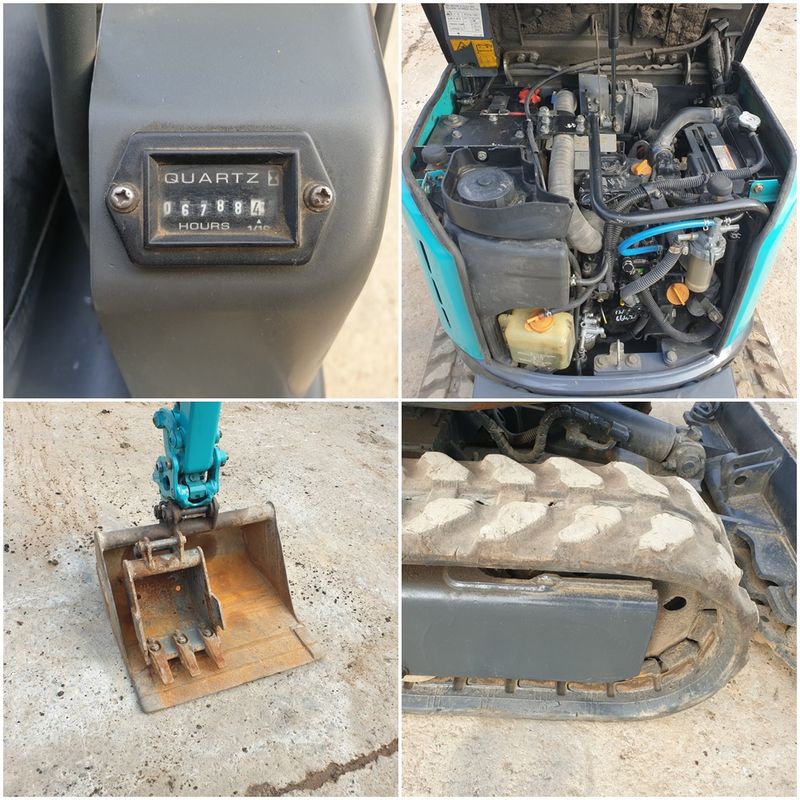 중고굴삭기 김동윤님의 장터 판매 상품 [농장용 중고미니굴삭기 코벨코SK10 옆레버] 첨부 사진