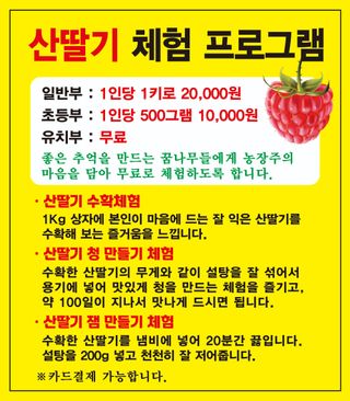 처녀골 산딸기 농장님의 장터이야기 · 자유게시판 작성글 사진