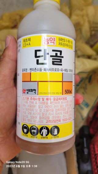 김동철님의 농부님! 어떤 농약 쓰세요? · 참여 작성글 사진