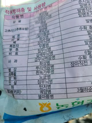 나무꾼님의 농부님! 어떤 농약 쓰세요? · 참여 작성글 사진
