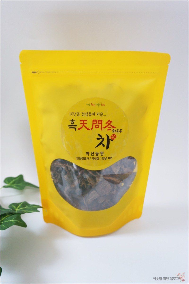 장터 상품 [흑천문동차200g] 썸네일