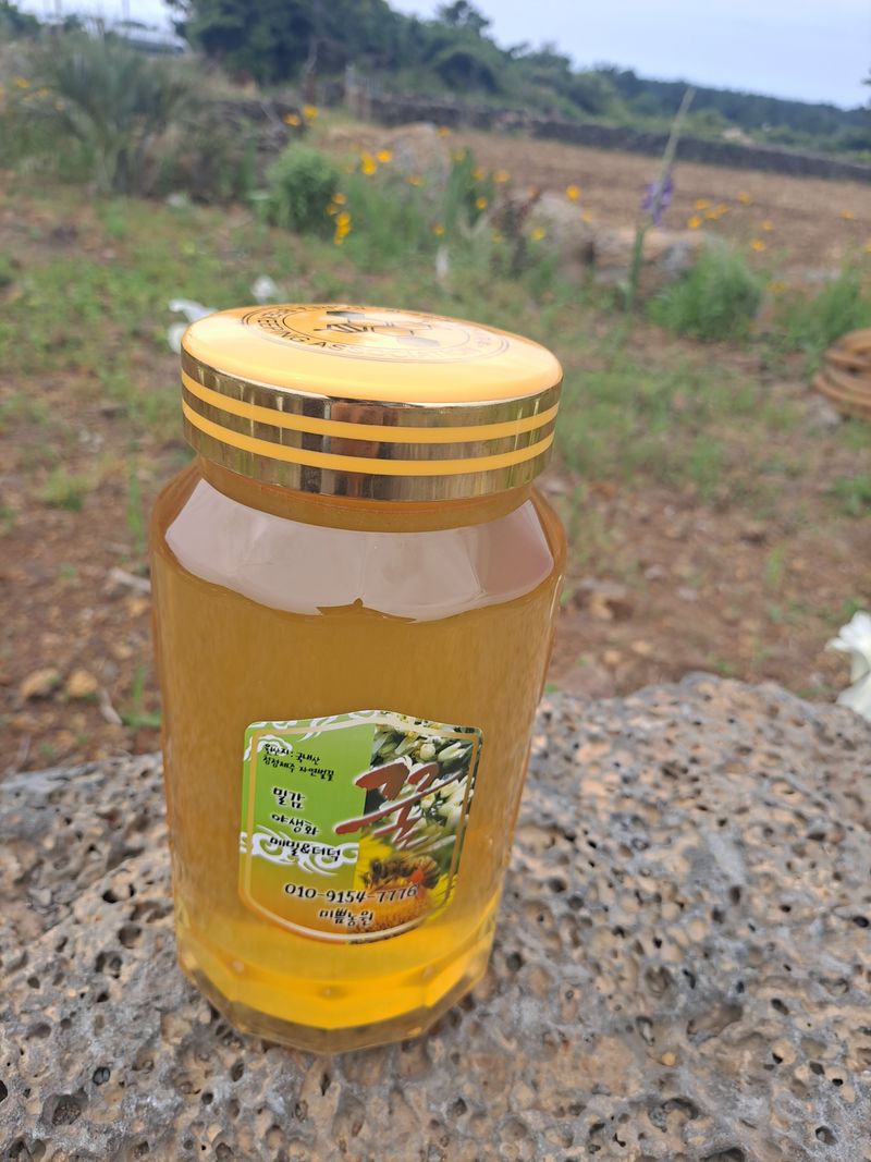 미쁨농원 님의 장터 판매 상품 [제주산 벌꿀 2.4kg] 첨부 사진