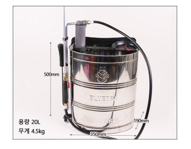 팜모닝 상점님의 장터 판매 상품 [[대동] 국산 스텐 압축분무기 20L] 첨부 사진