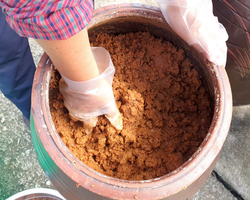 우농부님의 장터 판매 상품 [재래식된장#한식된장#집고추장#옛날보리집장] 첨부 사진