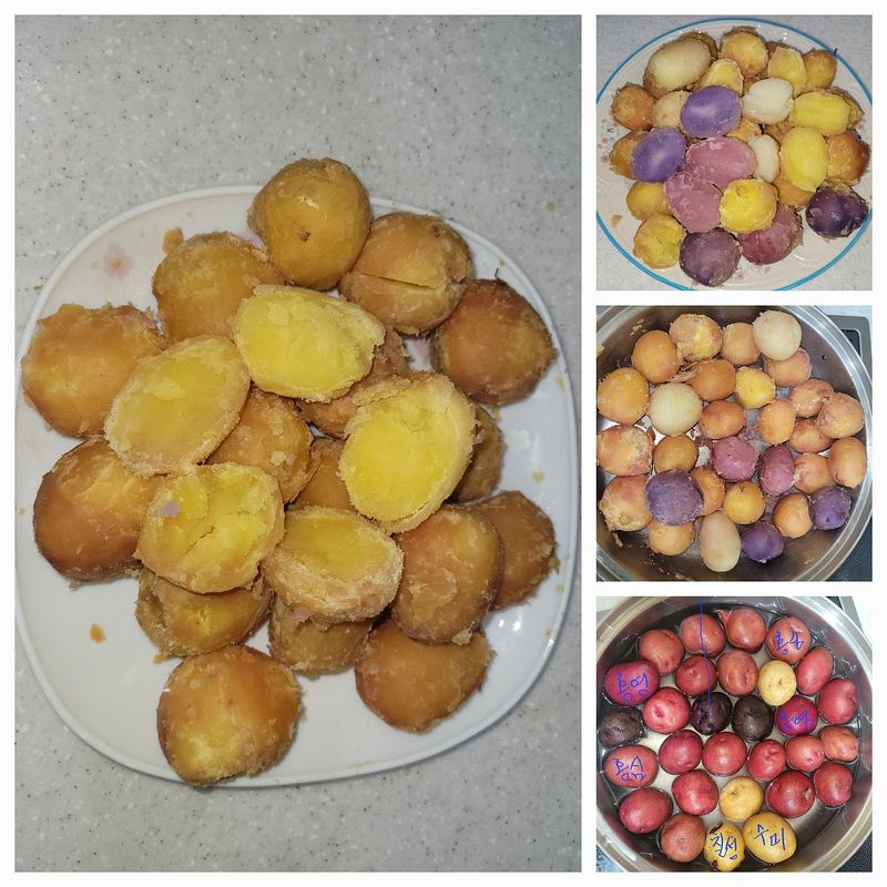 장터 상품 [마감-포실포실 홍감자  중소10kg] 썸네일