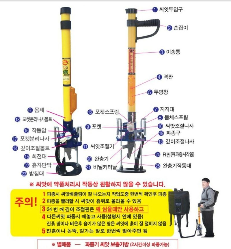 조수철님의 장터 판매 상품 [깨~콩까지!!파종기 최고강자] 첨부 사진
