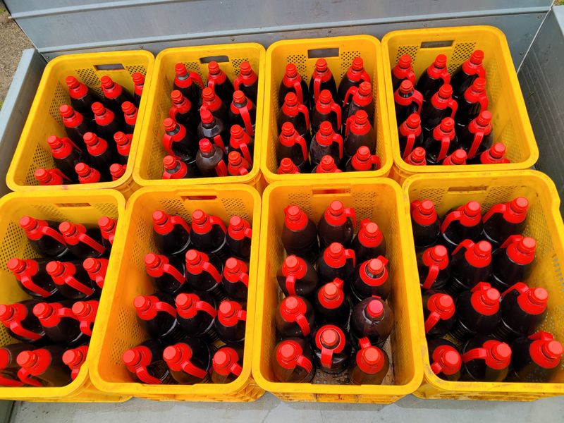 독고다이님의 장터 판매 상품 [유기농 3년숙성  감식초 원액] 첨부 사진