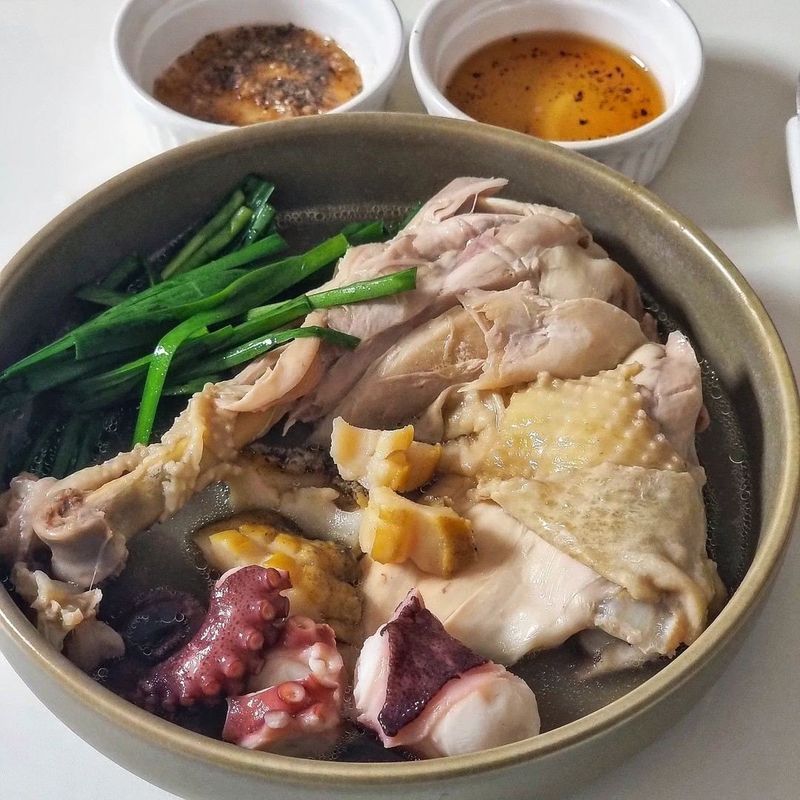 알 수 없음님의 장터 판매 상품 [해신탕   전복 문어 삼계탕] 첨부 사진