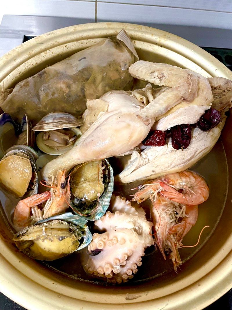 알 수 없음님의 장터 판매 상품 [해신탕   전복 문어 삼계탕] 첨부 사진