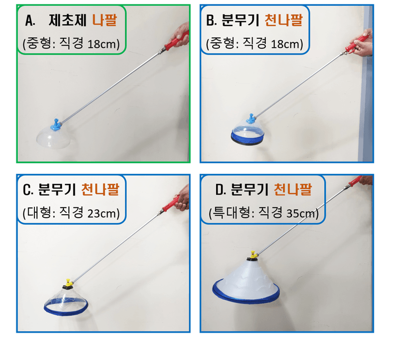 한농농약종묘사님의 장터 판매 상품 [제초제나팔 분무기천나팔] 첨부 사진