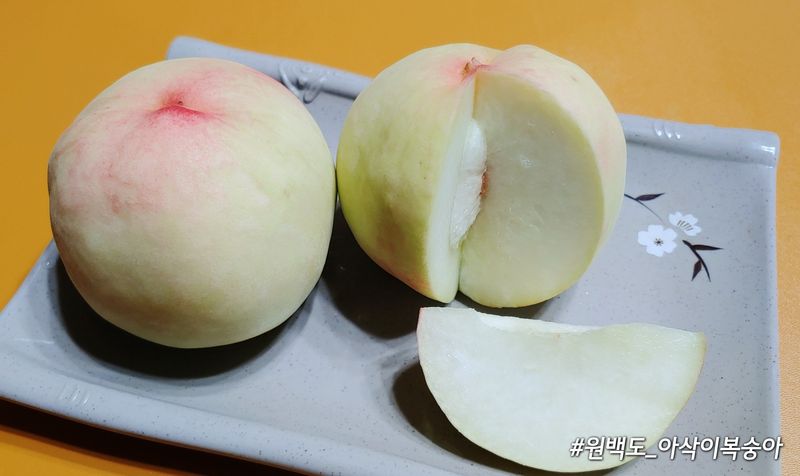 달맛햇복숭아농원님의 장터 판매 상품 [♥판매종료 원백도_아삭이 복숭아🍊 4kg 1박스] 첨부 사진