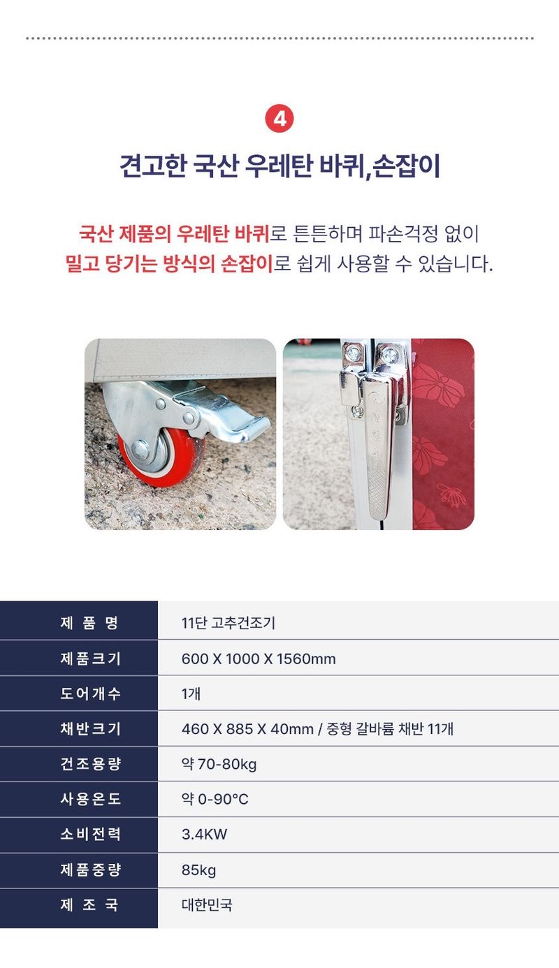 신흥생활가전님의 장터 판매 상품 [농사용 11채반 고추건조기 각종 농산물 건조기] 첨부 사진