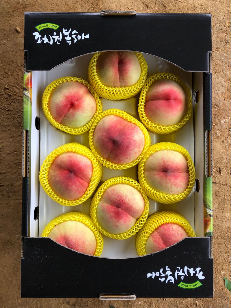 장터 상품 [마도카,천중도 복숭아 4kg] 썸네일